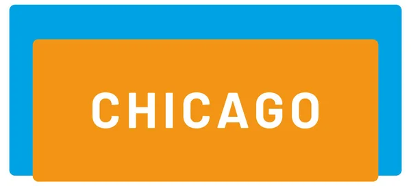 Etiqueta Web Etiqueta Chicago —  Fotos de Stock