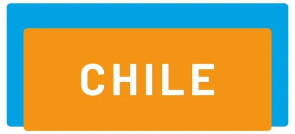 Etiqueta Web Adesivo Chile — Fotografia de Stock