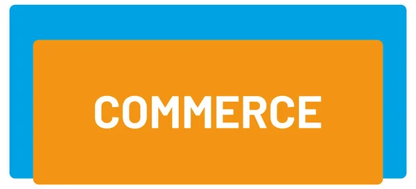Tlačítko Štítek Webu Commerce — Stock fotografie