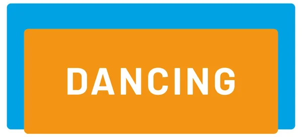 Web Sport Label Dancing — Fotografia de Stock