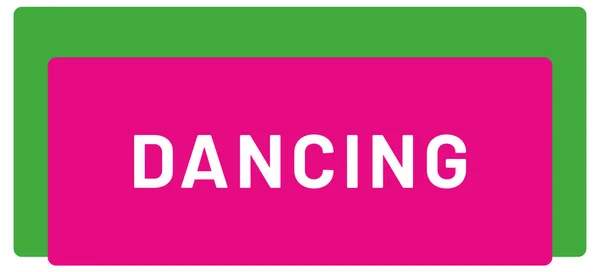 Web Sport Label Dancing — стоковое фото