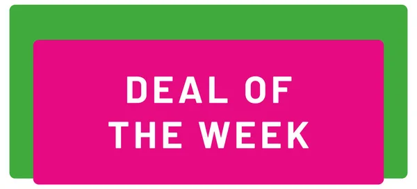 Deal of the week web Sticker Button