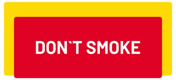 Não Fume Web Adesivo Botão — Fotografia de Stock