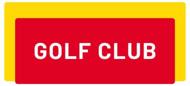 Golf Kulübü Web Yapıştırıcı Düğmesi