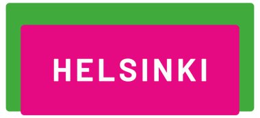 Web Etiketi Etiketi Helsinki