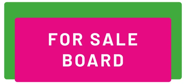 Sale Board Web Sticker Button — Stock Photo, Image