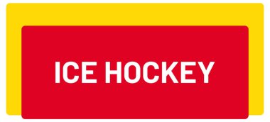 Web Spor Etiketi Buz Hokeyi