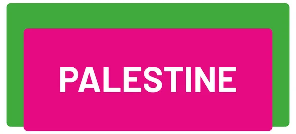 Web Label Sticker Palestina — Stockfoto