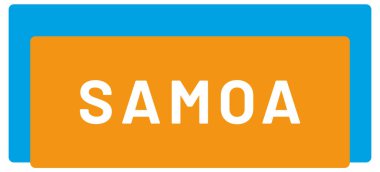 Web Etiketli Samoa