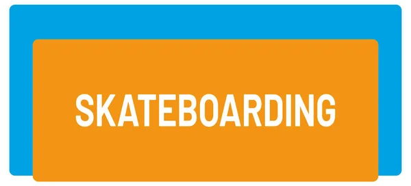 Web Sport Label Skateboarden — Stockfoto