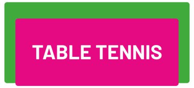 Web Spor Etiketi Masa Tenisi