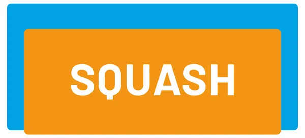 Web Sport Label Squash — Stockfoto