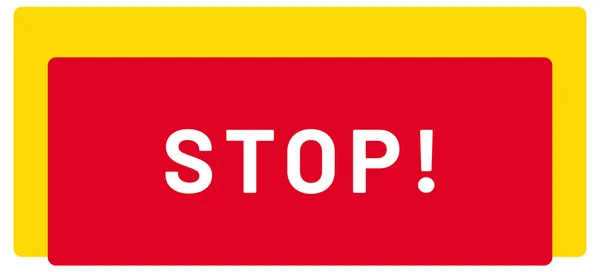 Stop Web Botón Etiqueta Engomada —  Fotos de Stock
