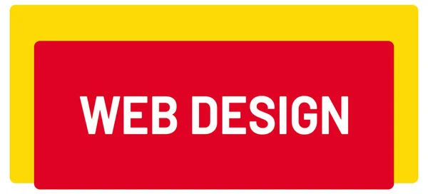 Webdesign Web Sticker Button — Stock Photo, Image