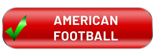 Web Sport Label American Football — Stockfoto