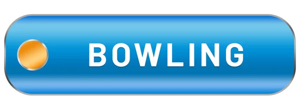 Web Etiqueta Del Deporte Bowling — Foto de Stock