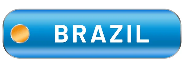 Web Label Sticker Brazilië — Stockfoto