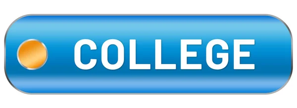 Vysokoškolský Web Sticker Button — Stock fotografie