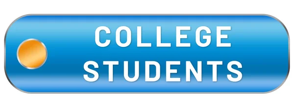 College Studenten Web Sticker Taste — Stockfoto