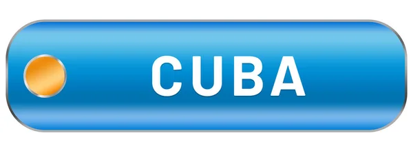Ετικέτα Web Sticker Κούβα — Φωτογραφία Αρχείου
