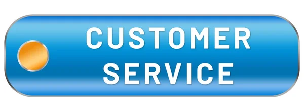 Customer Service Web Sticker Button — Stock Photo, Image