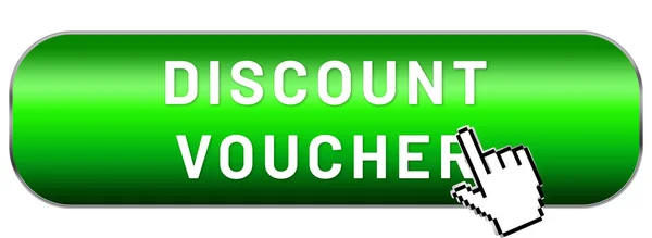 Discount Voucher Web Sticker Button — Stock Photo, Image