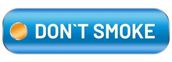 Dont Smoking Web Sticker Button — 스톡 사진