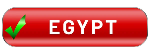 Adesivo Etichetta Web Egitto — Foto Stock
