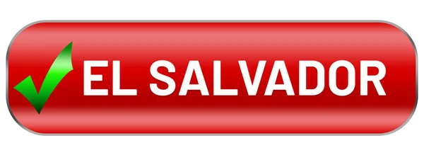 Web Label Sticker Salvador — стокове фото