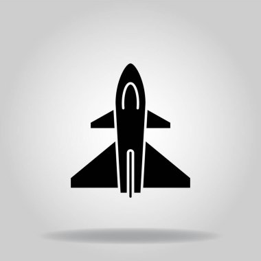 Siyah dolgu biçimli süpersonik simgenin logosu veya sembolü