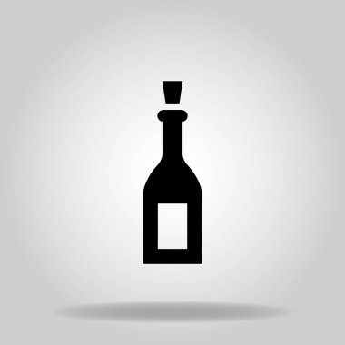 Siyah dolgu biçimli bira simgesi ya da logosu