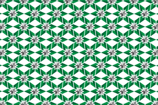 Green Pattern Abstract Background Vector Design — Stock Vector