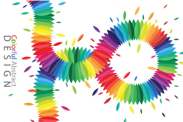 Красочный абстрактный дизайн фона
