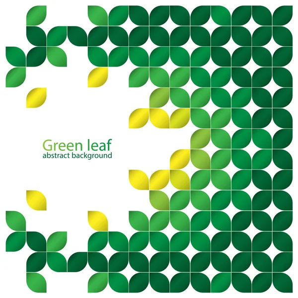 Yeşil yapraklar soyut arkaplan