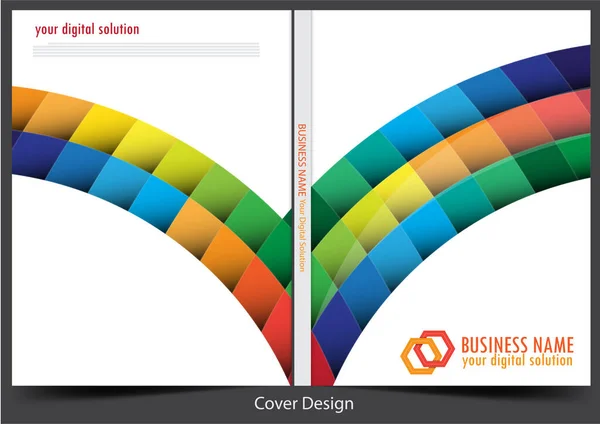 Yıllık rapor kapağı iş tasarımı