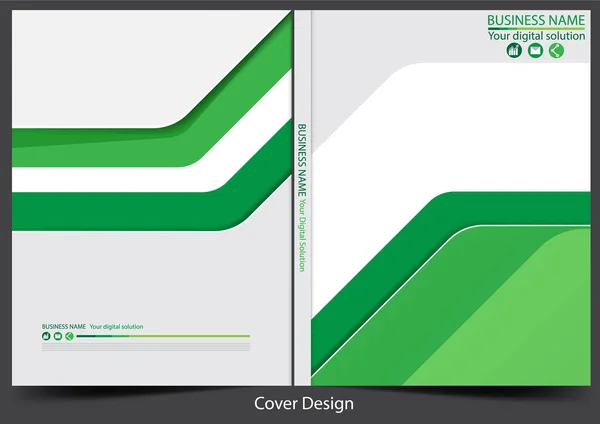 Annual Report Cover Business Design Royalty Free Stock Vectors