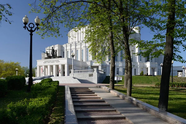 Minsk Bielorrusia Abril 2019 Teatro Nacional Académico Ópera Ballet Bielorrusia —  Fotos de Stock