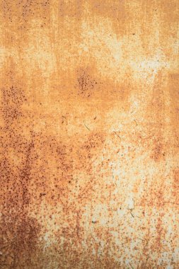 Eski püskü paslı metal doku, arka plan ve duvar kağıdı