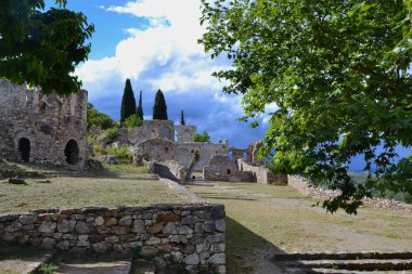 Yunanistan. Mistra. Eski Şehir Harabeleri.