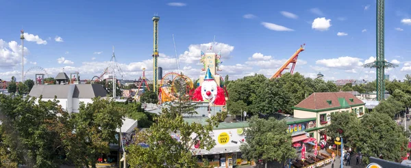 Vienna Austria June 2018 Wurstelprater Vienna Amusement Park Section Wiener — Stock Photo, Image