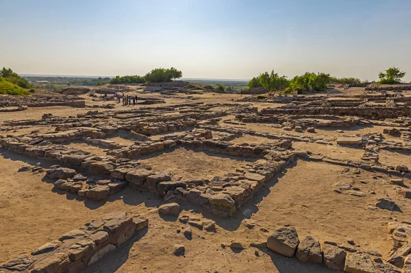 Dholavira, Gujarat, Hindistan Harappan medeniyet kalıntıları 