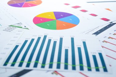 Grafik çizelgeleri çizelgesi. Finansal kalkınma, Bankacılık Hesabı, İstatistik, Yatırım Analitik Araştırma Veri Ekonomisi, Borsa İşletmeleri Bürosu Toplantı Konsepti