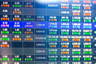 Borsa yatırımları finansal, para ve grafik grafikleri veya kar finansmanı ticari eğilimi veri geçmişini analiz etmek için Forex