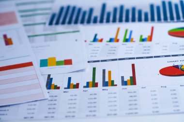 Grafik çizelgeleri çizelgesi. Finansal kalkınma, Bankacılık Hesabı, İstatistik, Yatırım Analitik Araştırma Veri Ekonomisi, Borsa İşletmeleri Bürosu Toplantı Konsepti