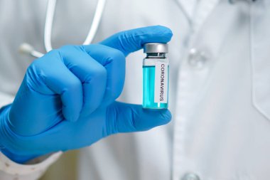 Coronavirus Covid-19 Pnömoni hastalarının tedavisinde doktor kullanımı için aşı geliştirme.