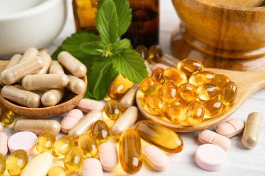 Balık yağı alternatif organik ilaç.