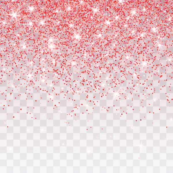 Pink Glitter Texture Sparkle Vector Background Rose Confetti