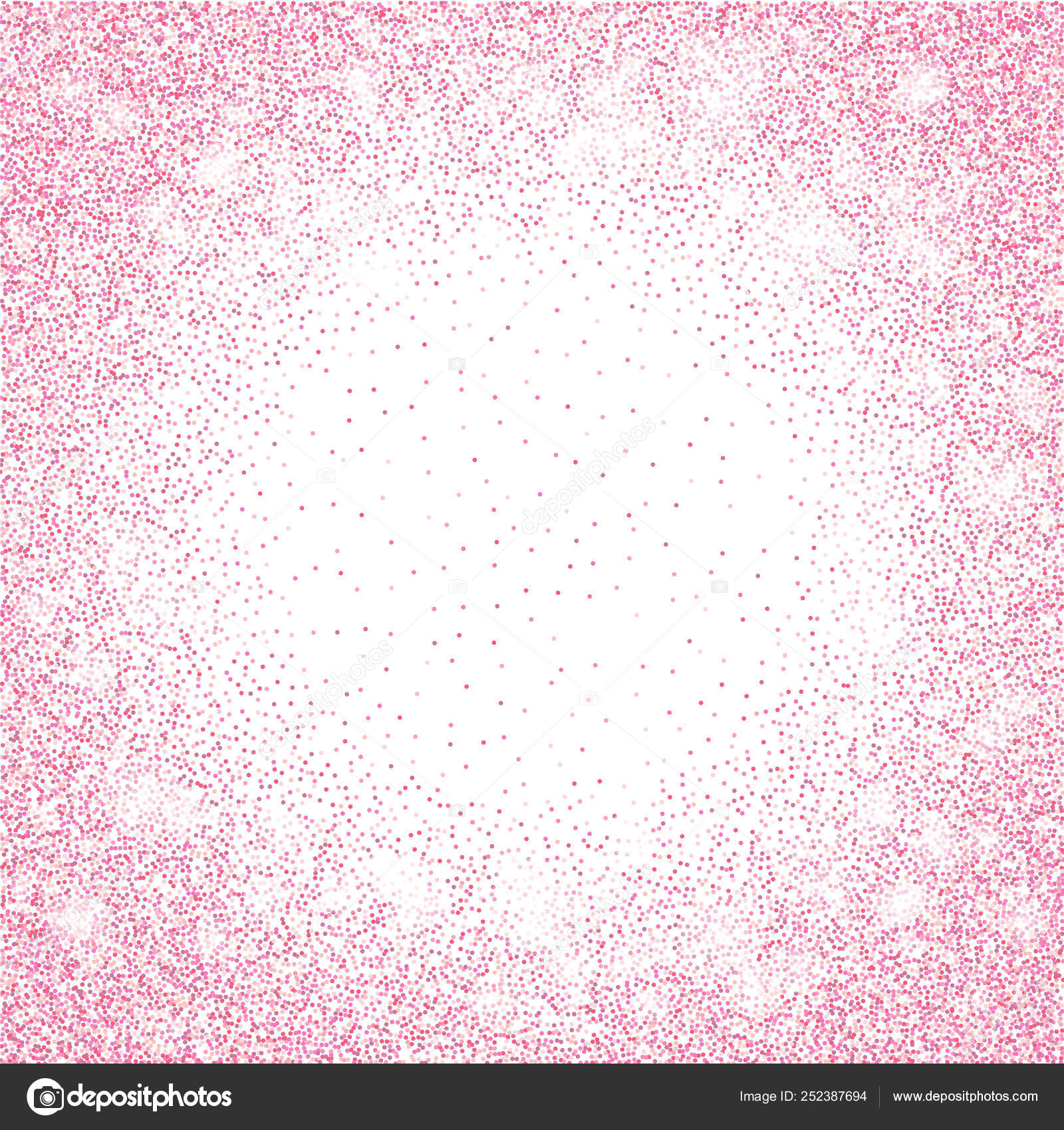 Pink glitter sparkle on a transparent background. Rose Gold Vibrant  background with twinkle lights. Vector illustration Stock Vector by  ©olehsvetiukha@gmail.com 252387694