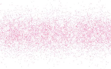 Pembe parıltı şeffaf bir arka plan üzerinde Parıltı. Parıldayan ışıklar ile Rose Gold Canlı arka plan. Vektör çizimi