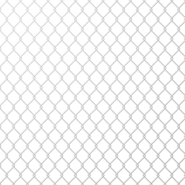 Wire mesh stål metal på hvid baggrund. Vektorillustration – Stock-vektor